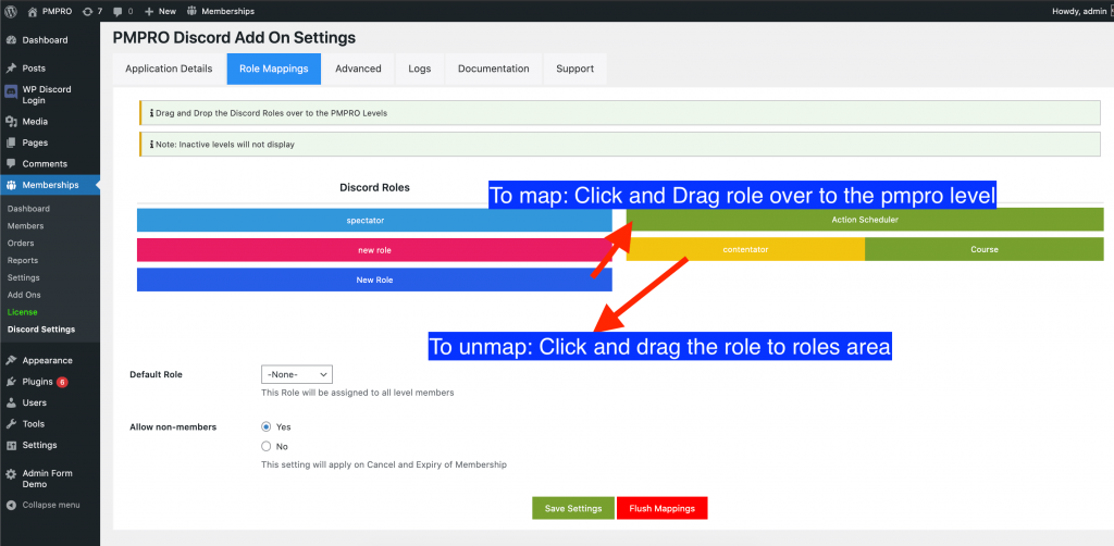 Levels plugin on Discord